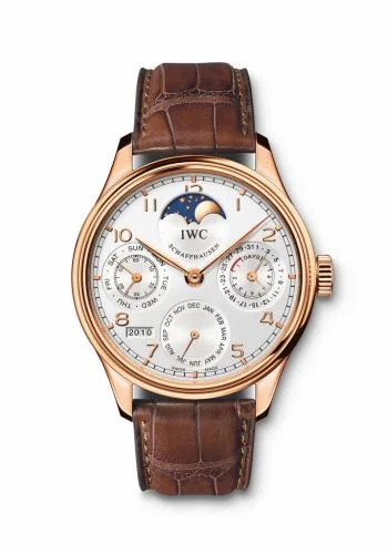 IWC Portugieser Perpetual Calendar 5023 Red Gold / Silver IW5023-02 (5023-02, IW502302)